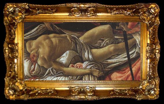 framed  Sandro Botticelli Discovery of the body of Holofernes, ta009-2